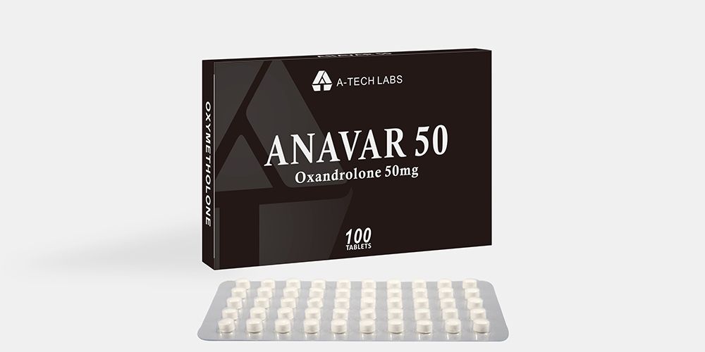 ANAVAR 50 Anavar – 50mg - 100 Tabs – A Tech Labs