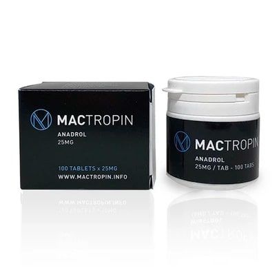 Anadrol-mactropinshop_com Anadrol - Mactropin - 25mg - 100 Tabs