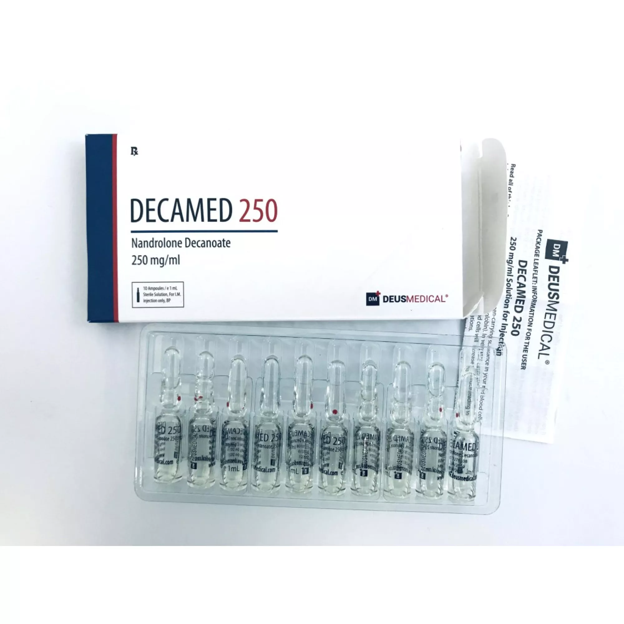 DEUS MEDICAL_DECAMED 250_Nandrolone Decanoate_DEUSPOWER_STEROIDS_BUY-2000x2000w Nandrolone Décanoate - Deus Medical - 250mg/mL