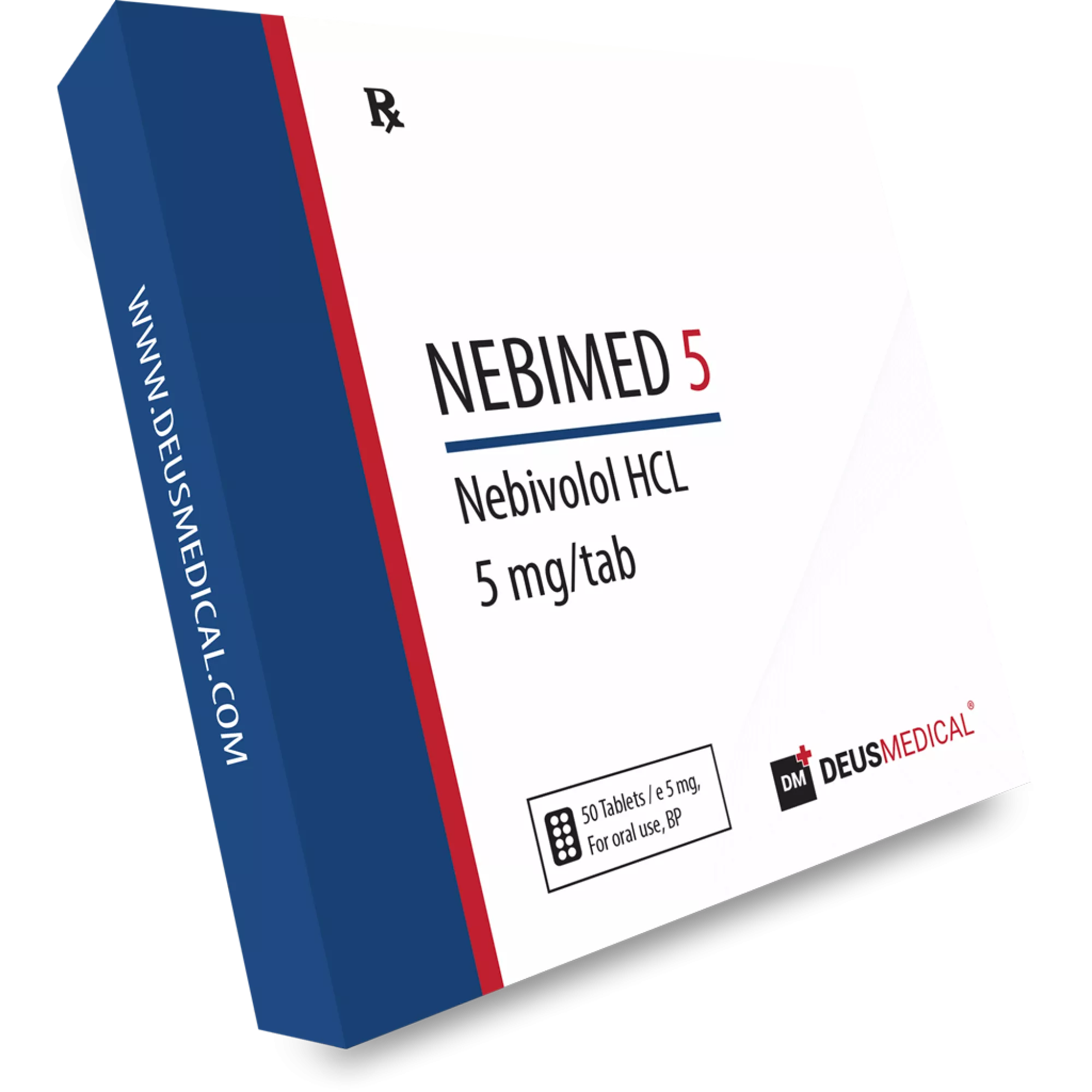 nebimed_5DP-2000x2000 Nebimed 5 – Deus Medical – 5mg - 50 Tabs
