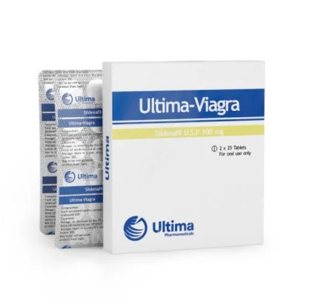 viagra-100mg-50 Viagra – Ultima Pharma – 100mg - 50 Tabs