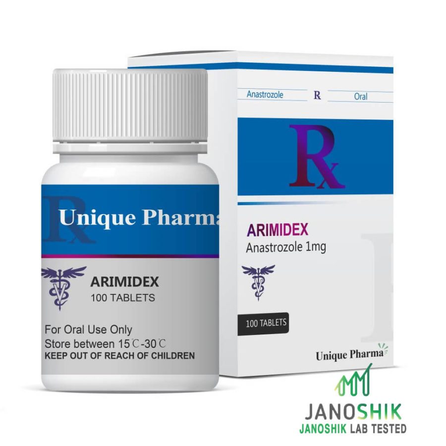 Anastrozole - Unique Pharma - 1mg - 100 Tabs Anastrozole - Unique Pharma - 1mg - 100 Tabs