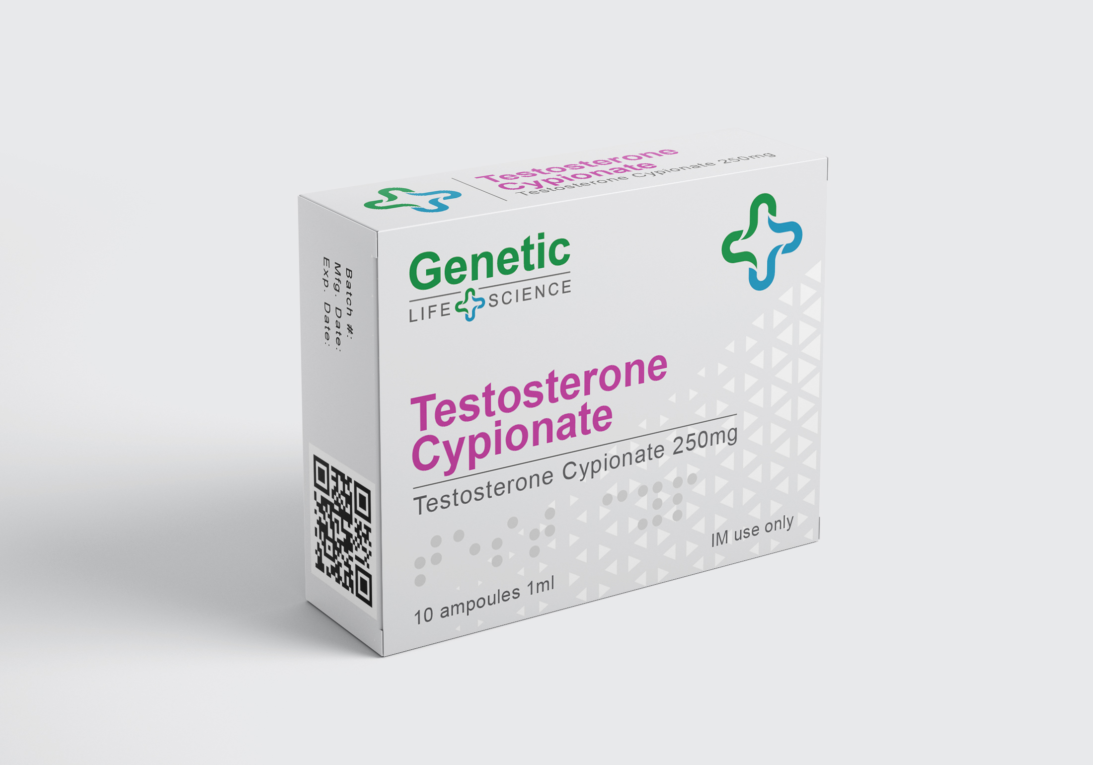 Testostérone Cypionate – Genetic – 250mg/mL Testostérone Cypionate – Genetic – 250mg/mL